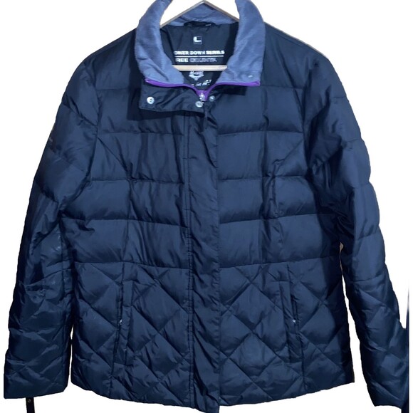Free Country Power Down Series Women’s Lg Puffer Coat Down Clusters & Waterfowl - Picture 1 of 11